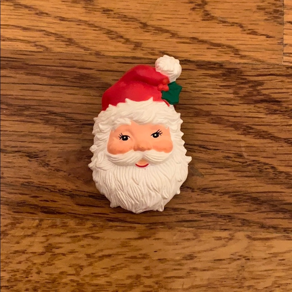 Santa Claus Brooch